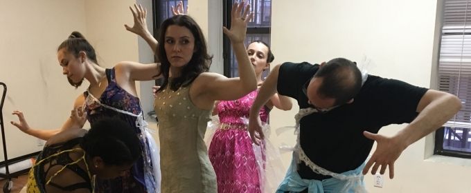 Photo Flash: Inside Rehearsal for Frog & Peach Theatre Company's A MIDSUMMER NIG Photos