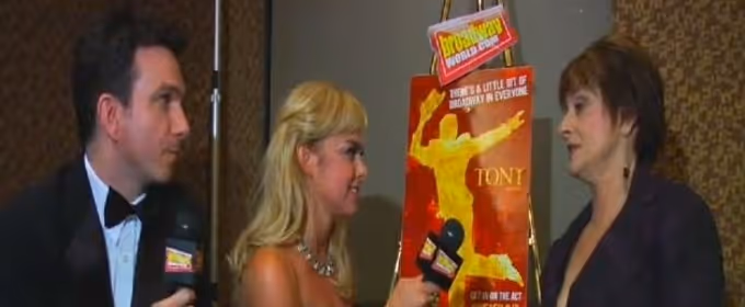 TV TONYS 2008: Patti LuPone on her Tony win for Best Actress in a Musical Video