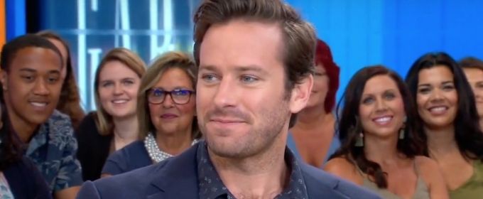VIDEO: Armie Hammer Chats Making His Broadway Debut in STRAIGHT WHITE MEN on GMA Video
