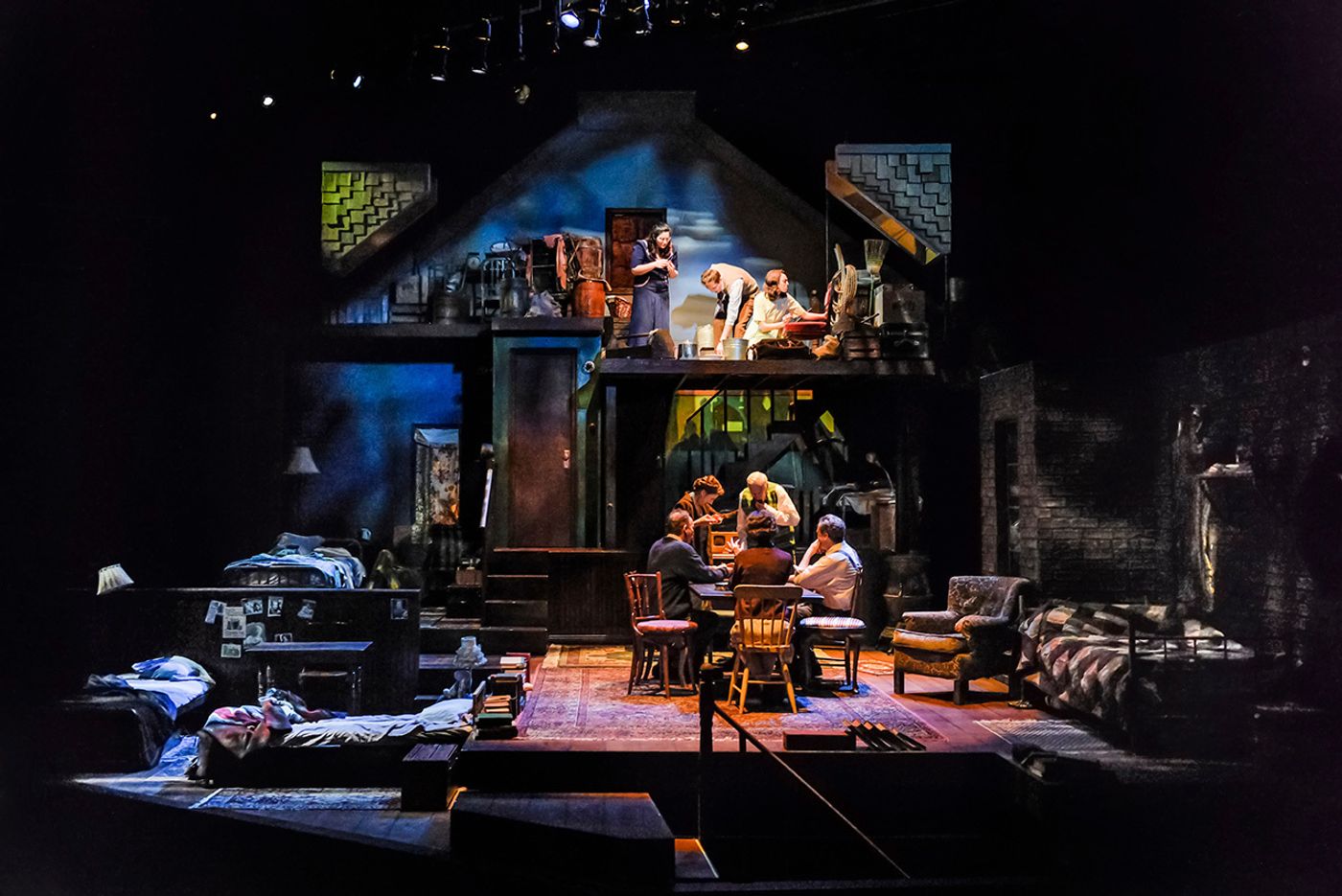 Review: THE DIARY OF ANNE FRANK at Center Repertory Company Beautifully Tells the Enduring Tale of Hope and Humanity in the Face of Horrific Inhumanity  Image