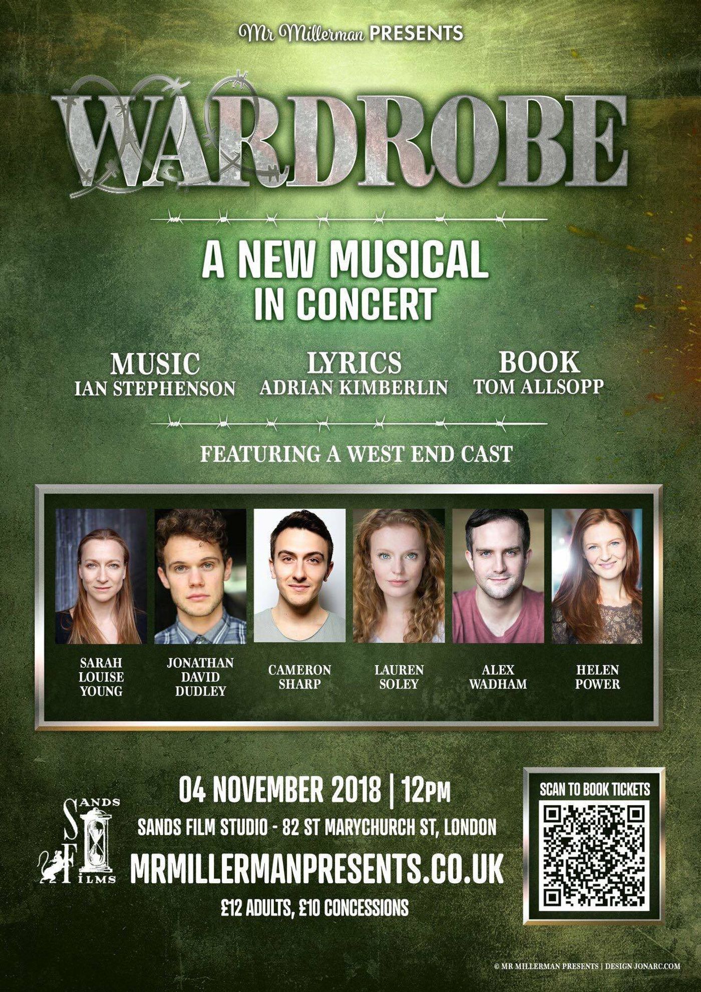 West End Cast Announced For Concert Of Brand New WW1 Musical  Image