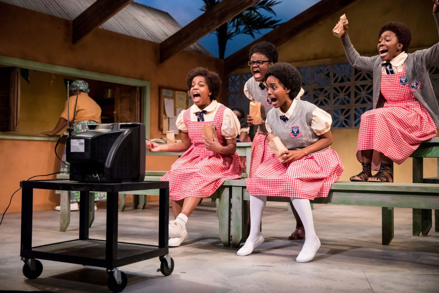 Review: SCHOOL GIRLS; OR, THE AFRICAN MEAN GIRLS PLAY at Jungle Theater Review: SCHOOL GIRLS; OR, THE AFRICAN MEAN GIRLS PLAY at Jungle Theater Image