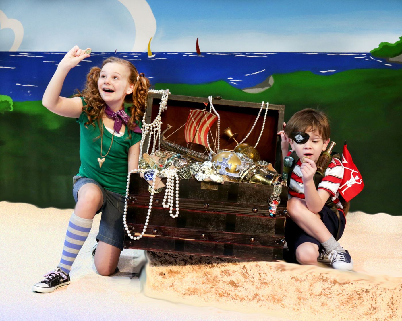 Review: JUDY MOODY AND STINK: THE MAD, MAD, MAD, MAD TREASURE HUNT at Des Moines Playhouse: Kate Goldman's Children's Theatre: An Adventure Awaits  Image