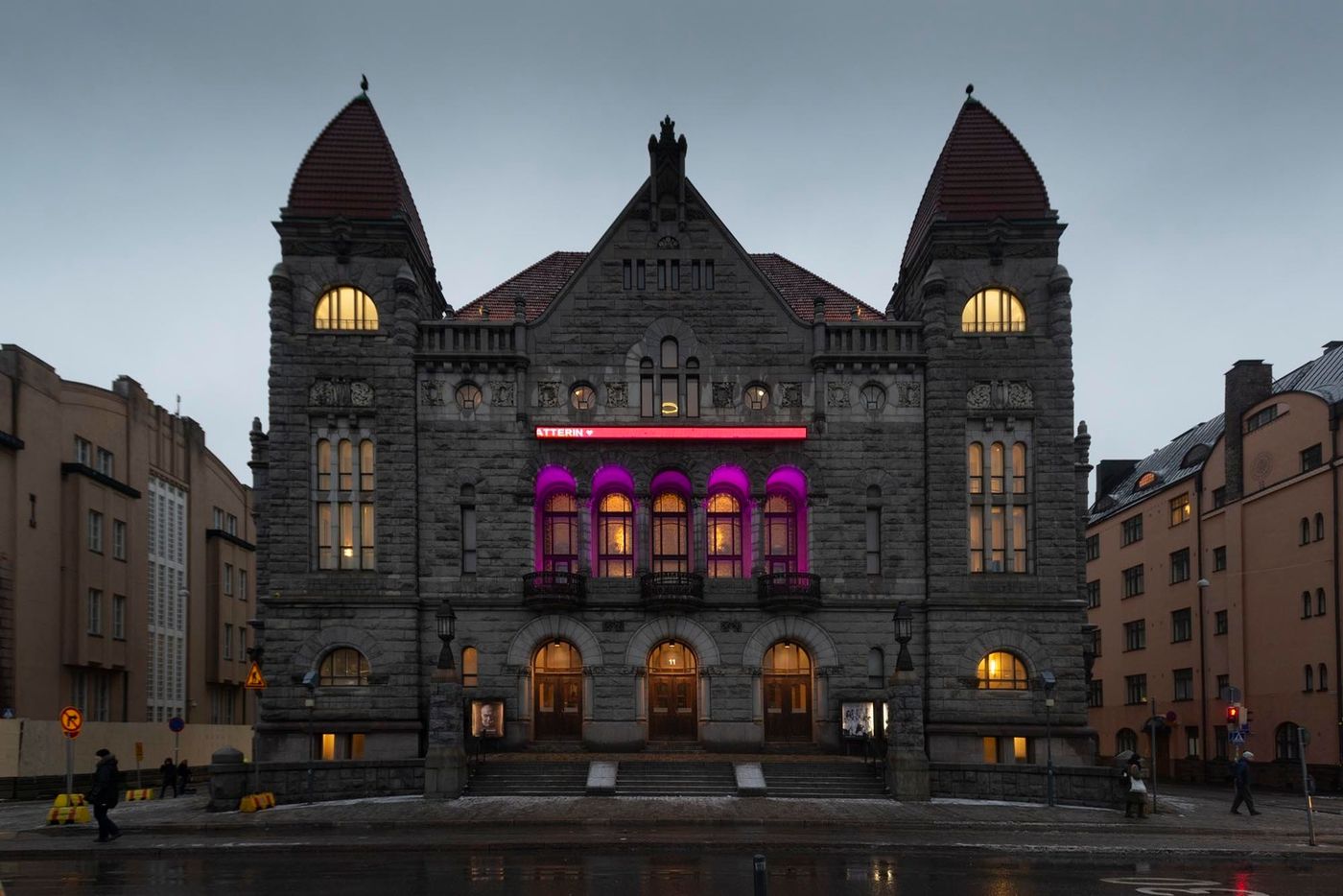 HOMO! SLAVA! MUSTA SAARA! PIECES FROM THE MUSICAL TRILOGY OF SAISIO AND TUURNA at The Finnish National Theatre  Image