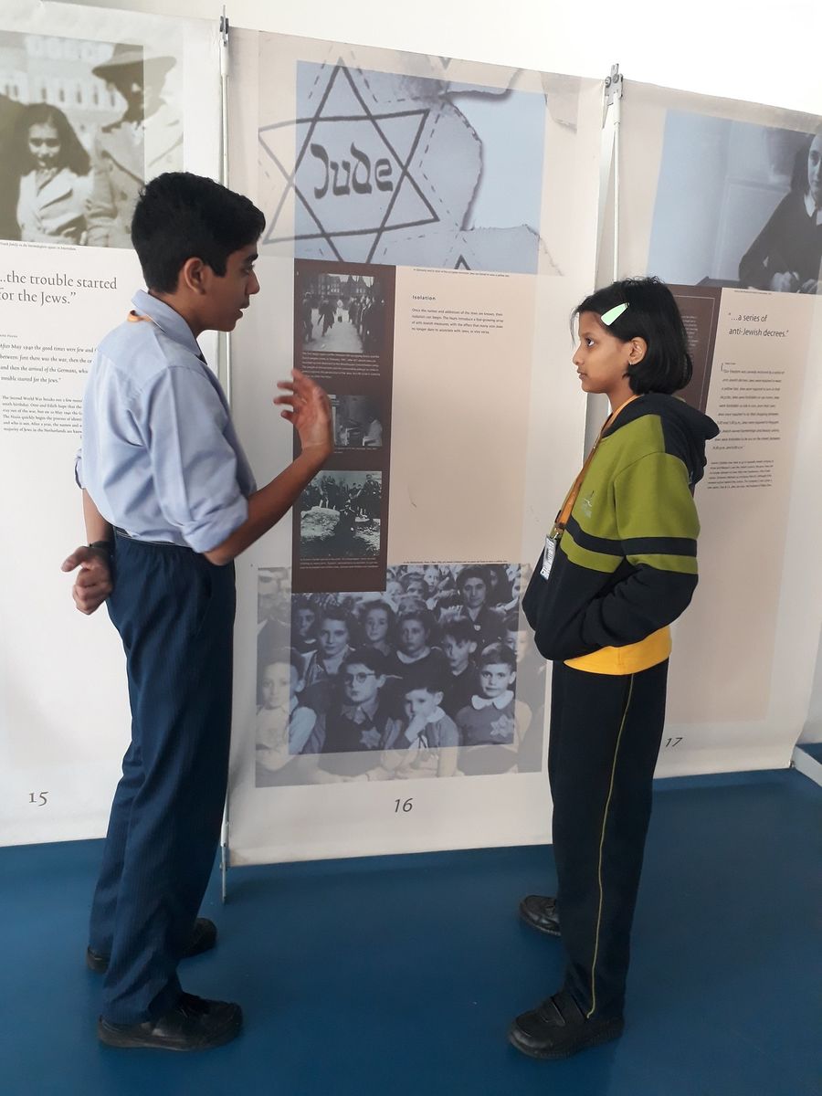 Review: ANNE FRANK EXHIBITION at Shiv Nadar School Noida Image