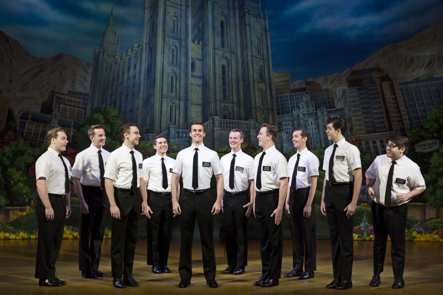 Review: Timeless Themes, Hilarious Package: Corey Jones on THE BOOK OF MORMON at Clowes Memorial Hall Image