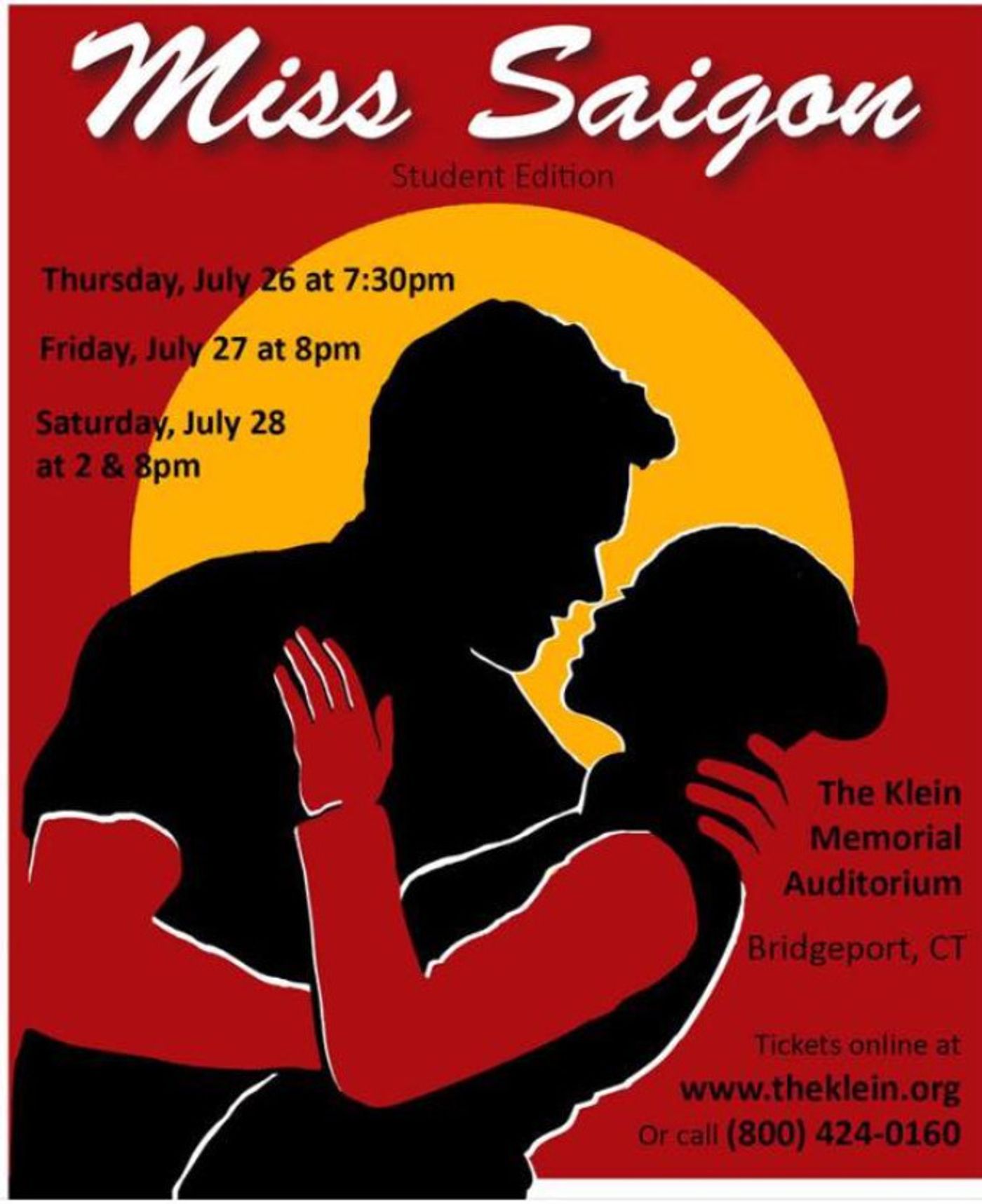 Review: MISS SAIGON at Sabrina's Encore Productions Review: MISS SAIGON at Sabrina's Encore Productions Image