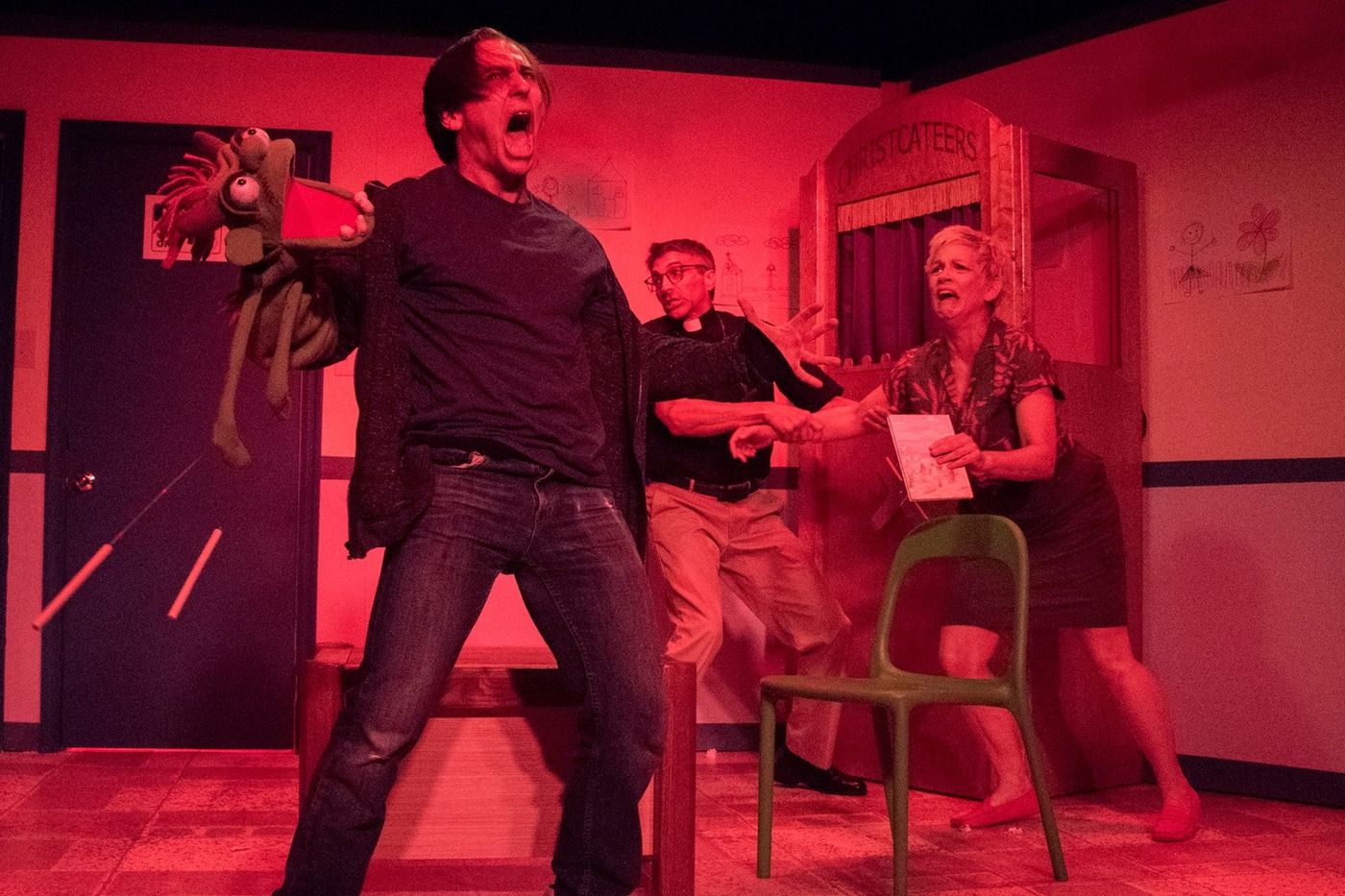 Review: TheatreLAB and 5th Wall Theatre's HAND TO GOD is Savagely Funny! Review: TheatreLAB and 5th Wall Theatre's HAND TO GOD is Savagely Funny! Image
