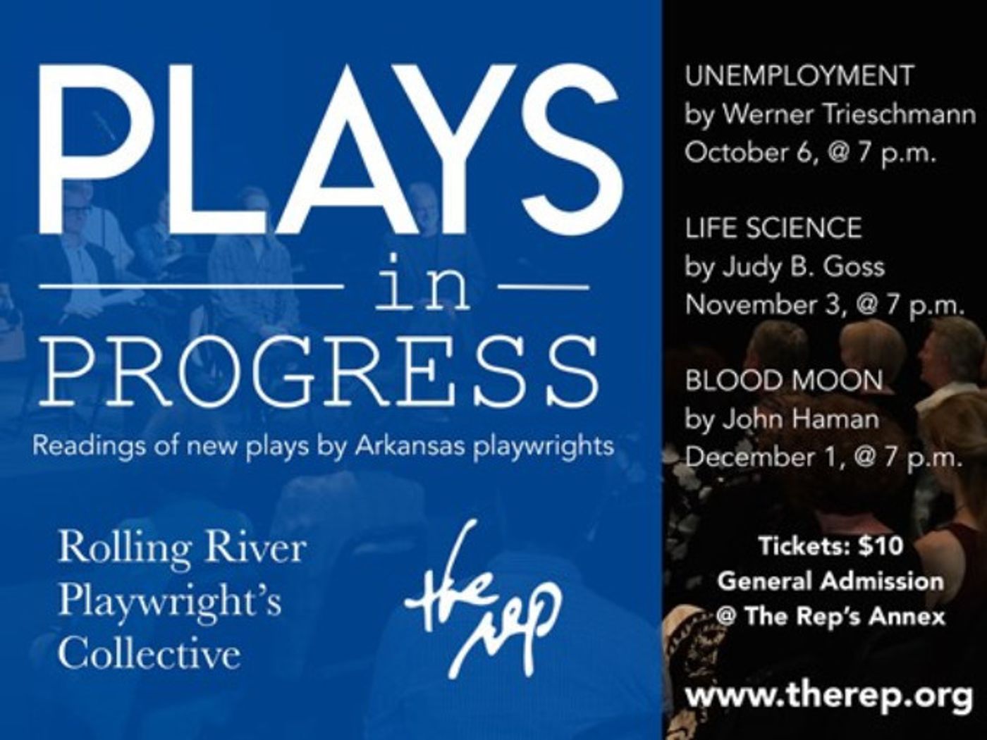 PLAYS IN PROGRESS Comes To Arkansas Repertory Theatre This Winter  Image
