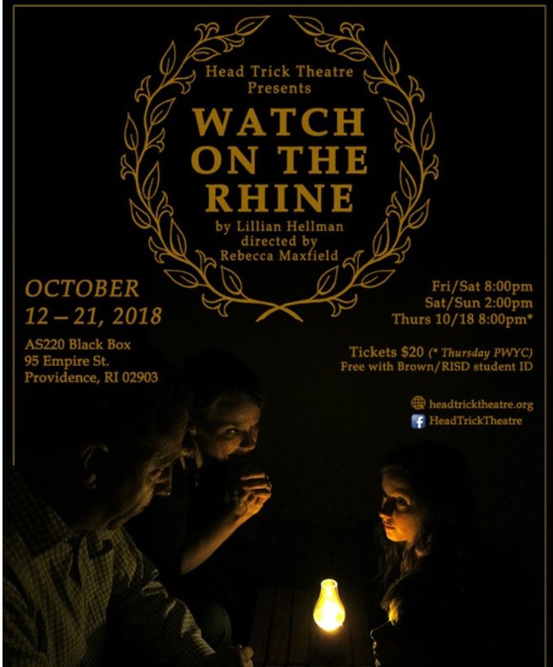 Review: Head Trick Theatre's Riveting WATCH ON THE RHINE at AS220 Image