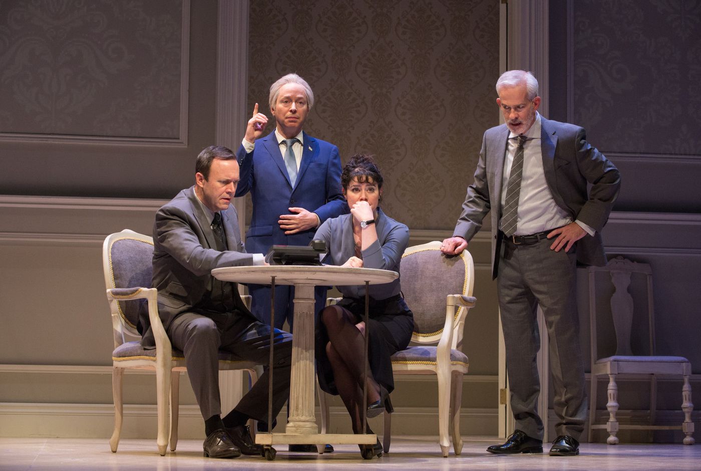 Review: OSLO at Mirvish Breathes Life into the Figures Behind the Oslo Accords  Image