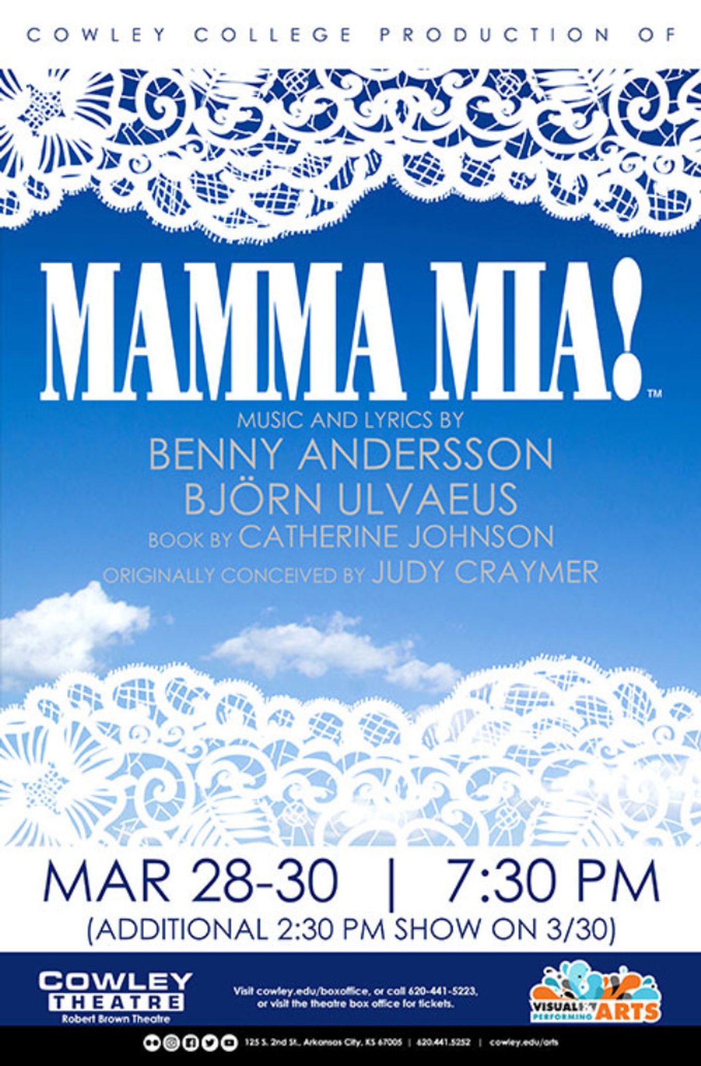 Feature: MAMMA MIA at Cowley College, Robert Brown Theatre  Image