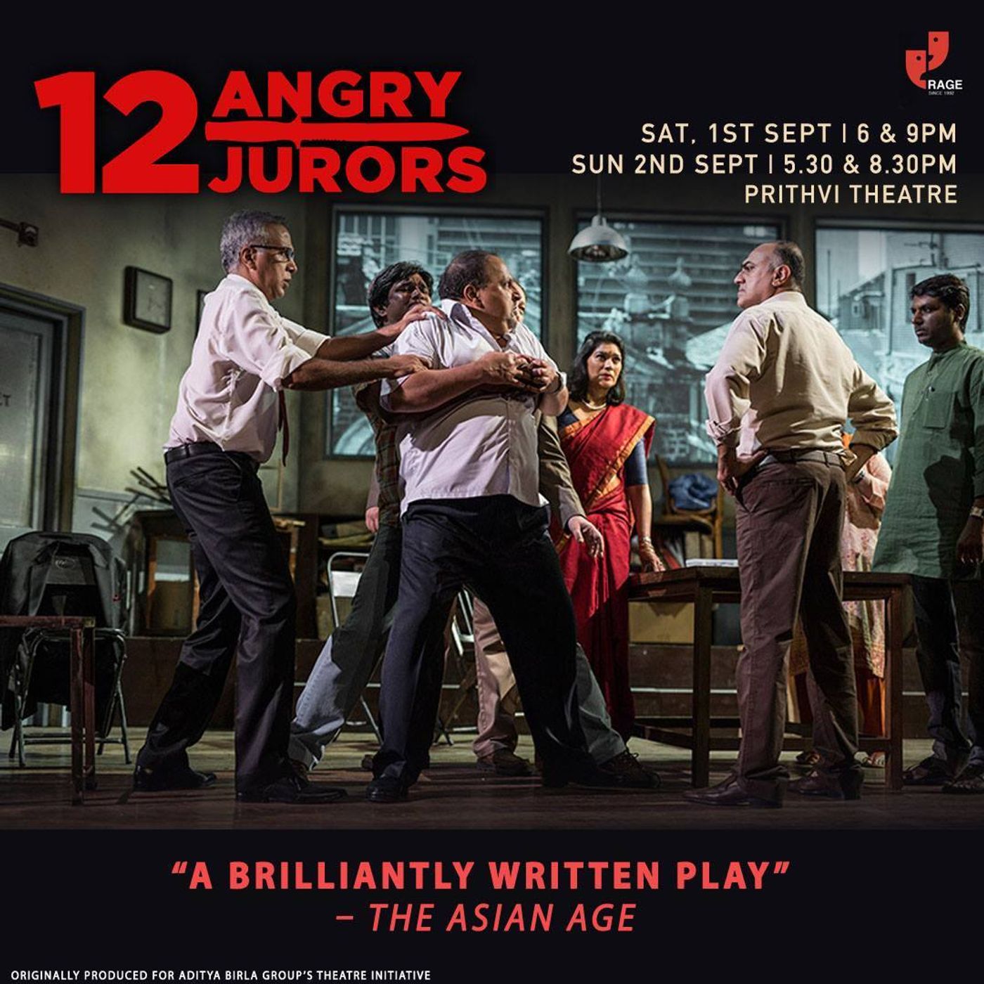 Review: Reginald Rose's 12 ANGRY JURORS Staged In Mumbai  Image