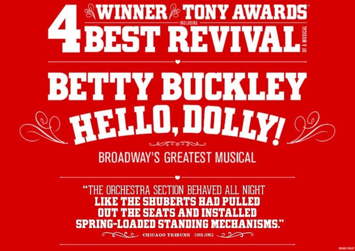 HELLO, DOLLY! Comes to Buell Theatre Today!  Image