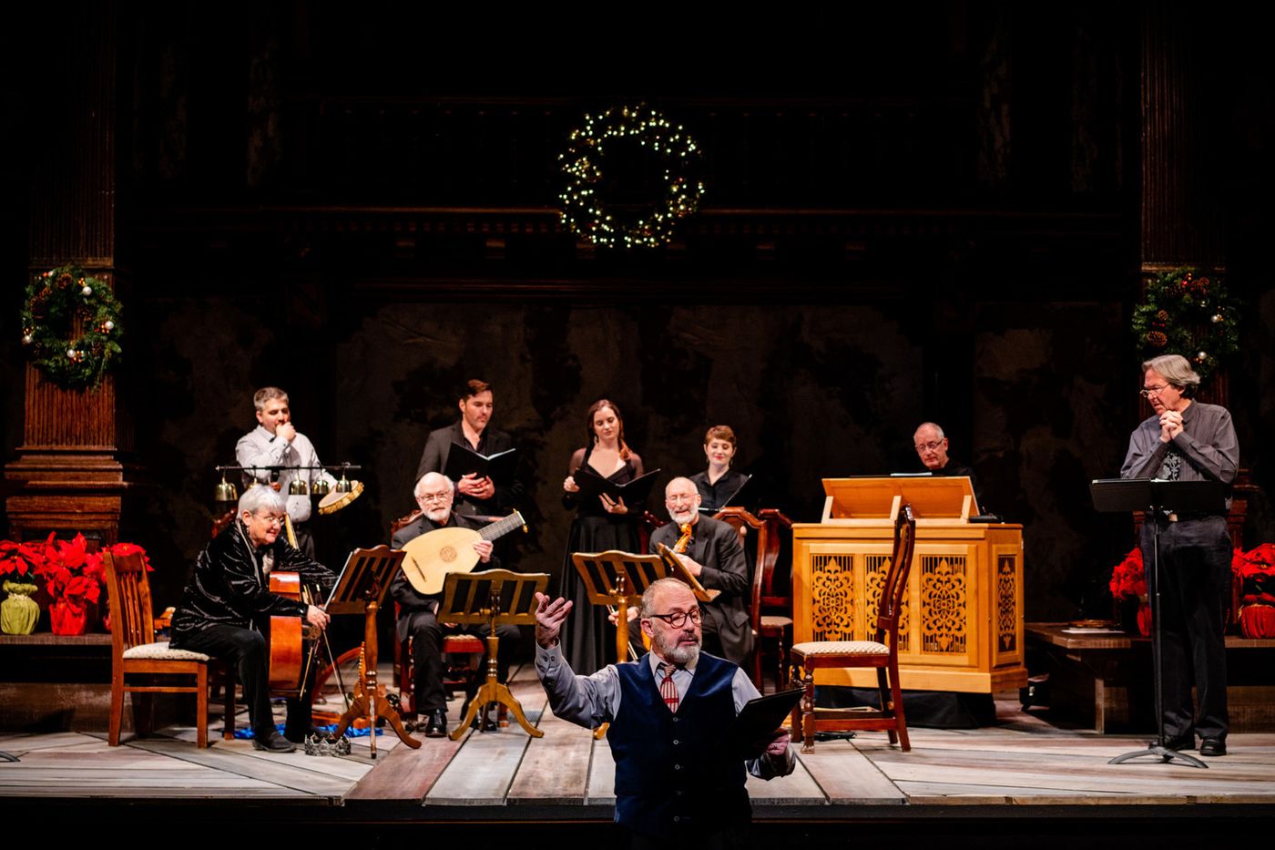 Review: A CHRISTMAS MESSE: A BANQUET OF SEASON ENGLISH MUSIC at Folger Shakespeare Library  Image
