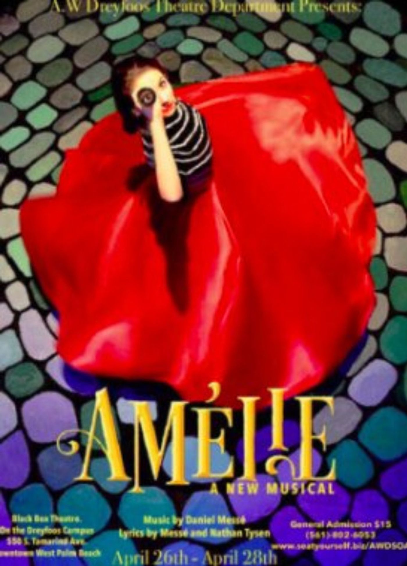 AMELIE, A NEW MUSICAL Brings Its Magic To Dreyfoos School Of The Arts  Image