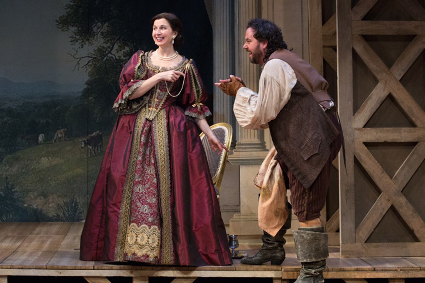 Review: Comedy and High Art Clash in Soulpepper's LA BÊTE Review: Comedy and High Art Clash in Soulpepper's LA BÊTE Image