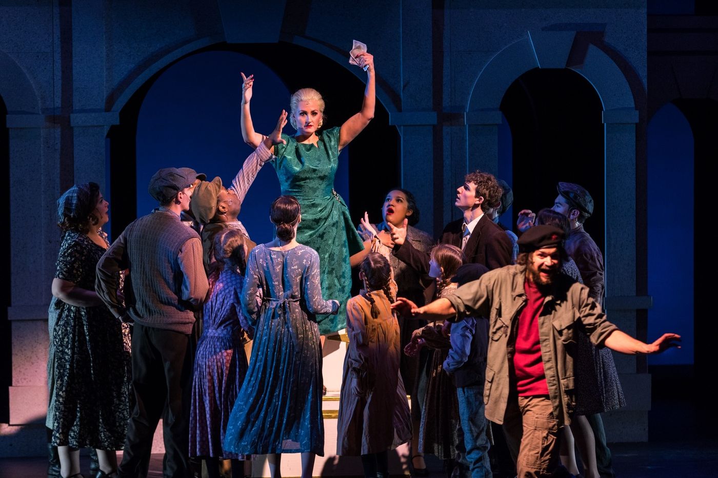 Review: Lucia Stetson Brings a Regal, Enigmatic EVITA to CPCC  Image