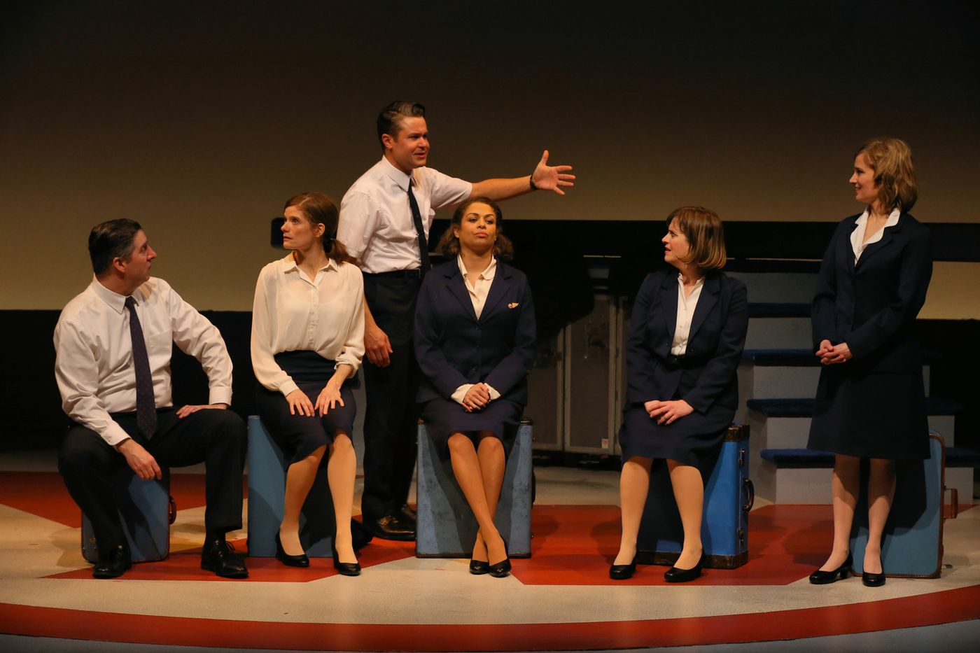 Review: World Premiere of Fast, Funny, Smart STEWARDESS! at History Theatre  Image