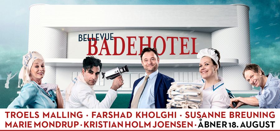 BELLEVUE BADEHOTEL Comes To Bellevue Teatret 8/18 Image