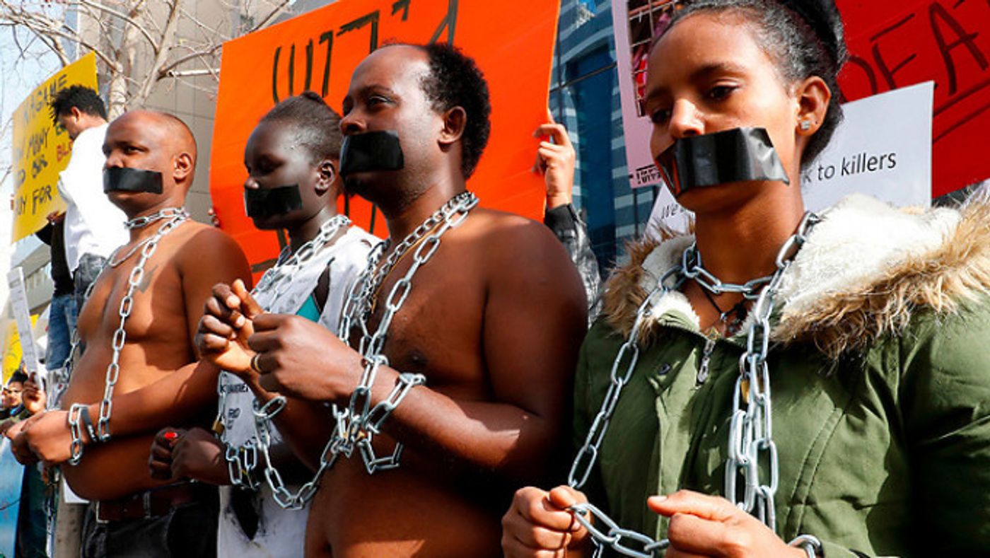 Israeli Artists React To The Expulsion Of Refugees Israeli Artists React To The Expulsion Of Refugees Image