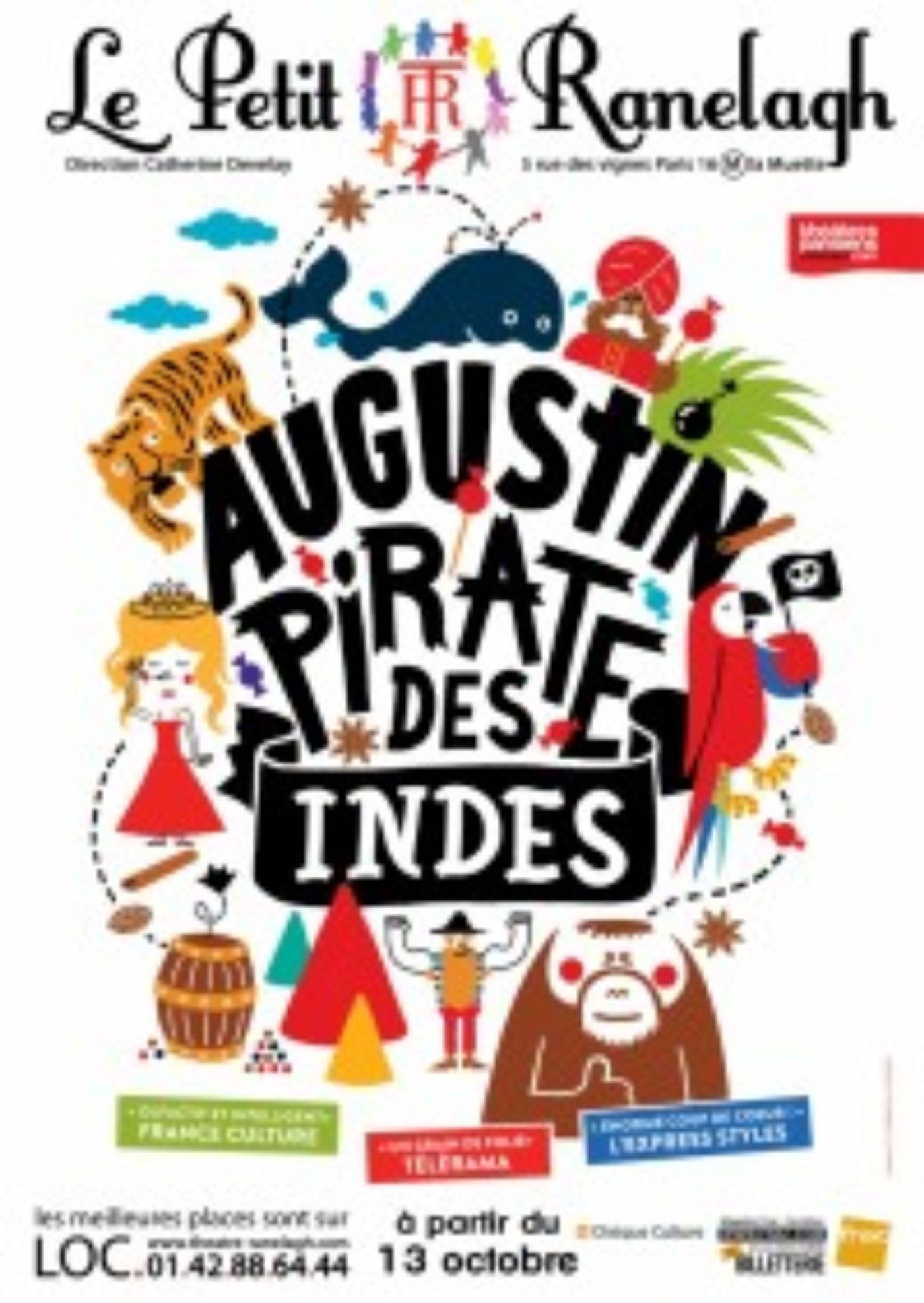 AUGUSTINE, INDIAN PIRATE Comes To Théâtre Du Ranelagh Through Christmas  Image