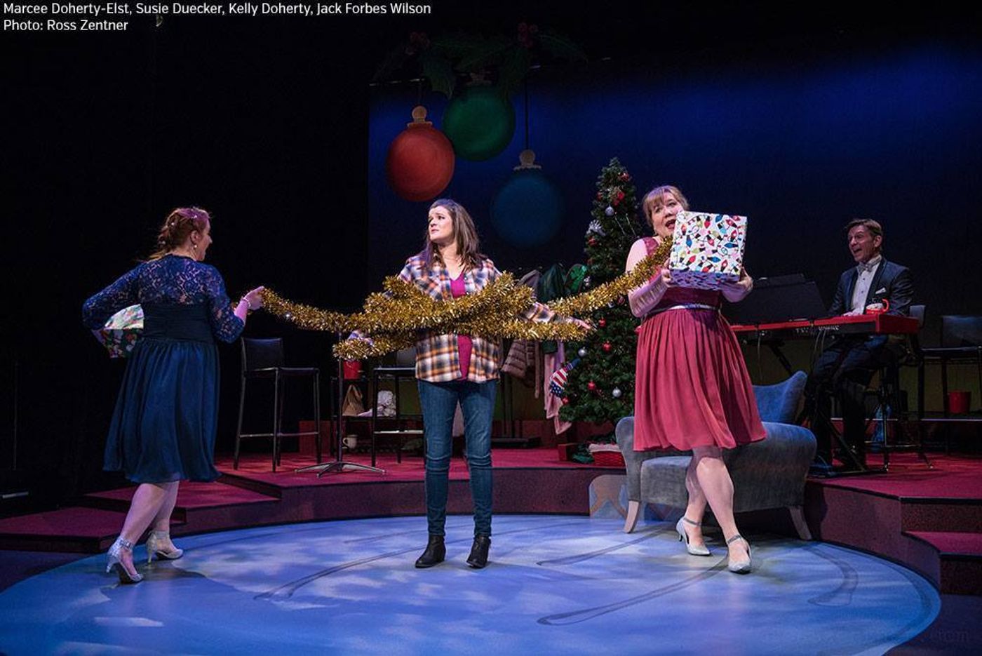 Review: Rom Com-esque TWELVE DATES OF CHRISTMAS Rings in the Holidays at Next Act Theatre  Image