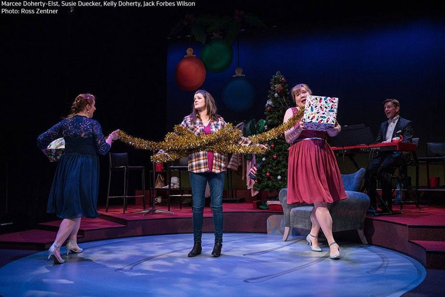 Review: Rom Com-esque TWELVE DATES OF CHRISTMAS Rings in the Holidays at Next Act Theatre Image