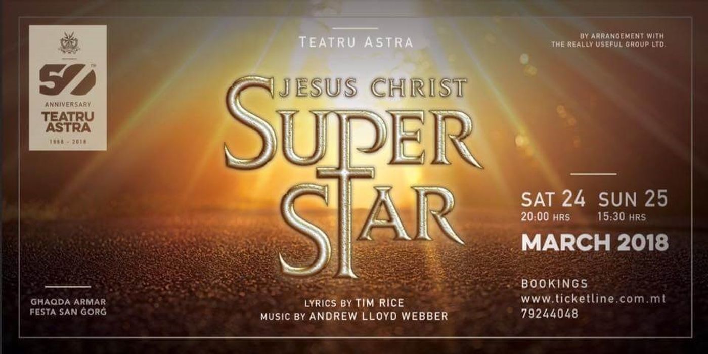 JESUS CHRIST SUPERSTAR Comes To Teatru Astra Next Year  Image