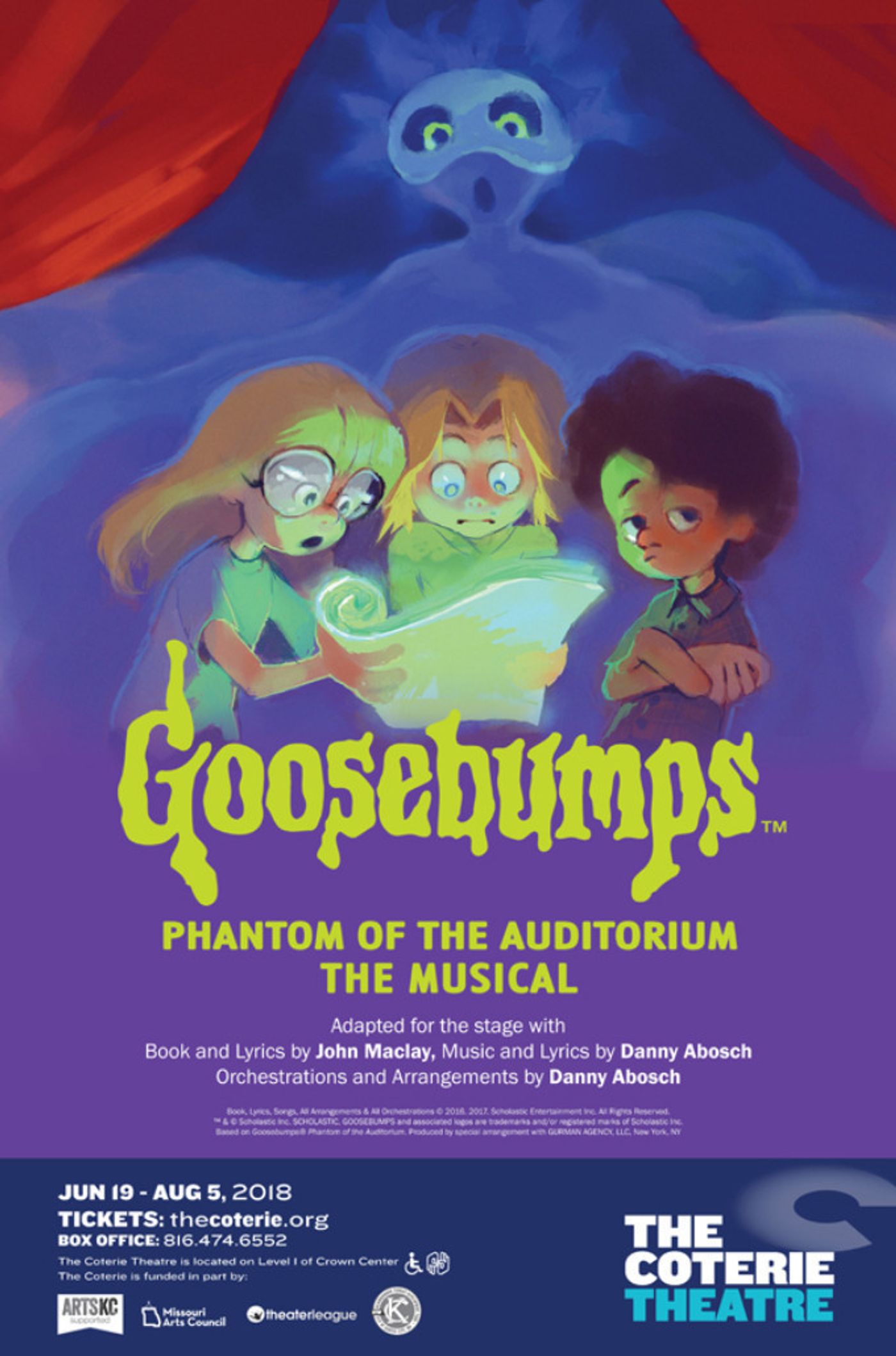 Review: GOOSEBUMPS: PHANTOM OF THE AUDITORIUM - THE MUSICAL at The Coterie Theatre  Image
