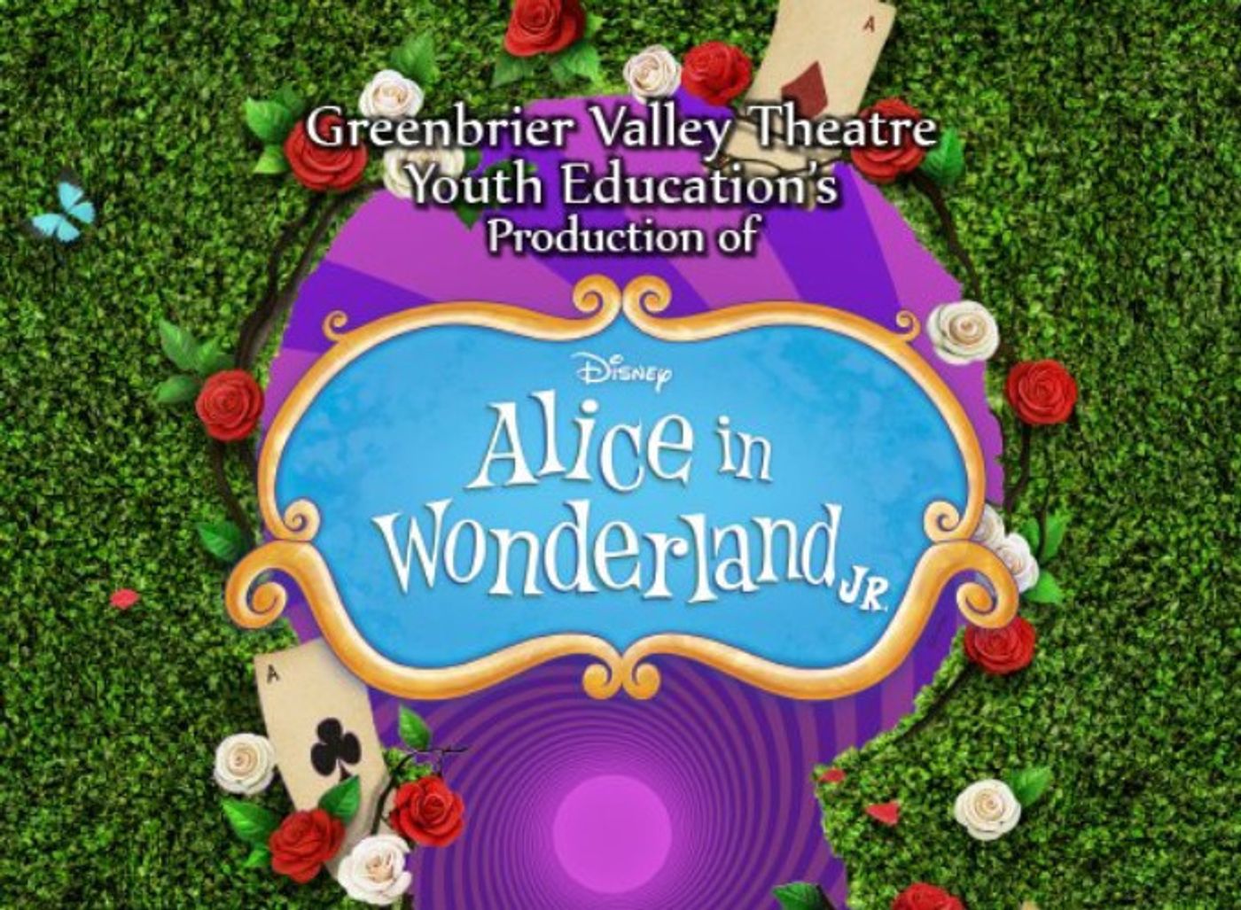Show Dates and Detail Released for GREENBRIER VALLEY THEATRE'S YOUTH EDUCATION'S Production of ALICE IN WONDERLAND JR  Image