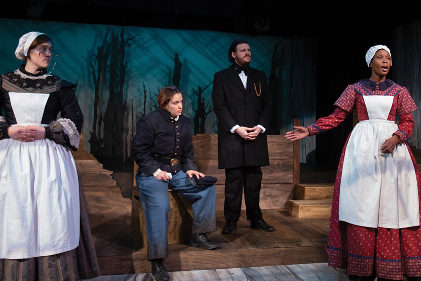 Review: THE DECISION FALLS ON THE AUDIENCE AT SECRET SOLDIERS: HEROINES IN DISGUISE NOW PLAYING AT THE COTERIE THEATRE  Image