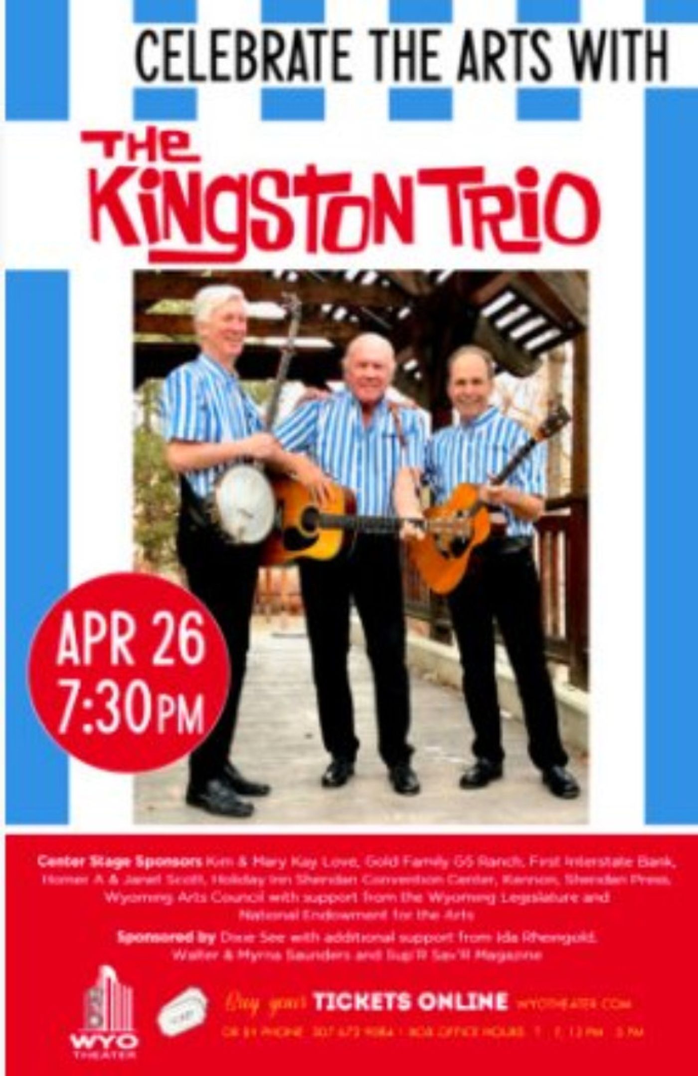 The WYO Celebrates The Arts With The Kingston Trio The WYO Celebrates The Arts With The Kingston Trio Image