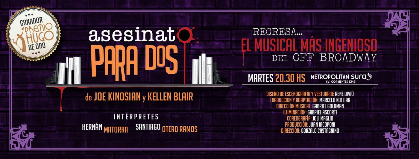 Review: ASESINATO PARA DOS at MetSura  Image