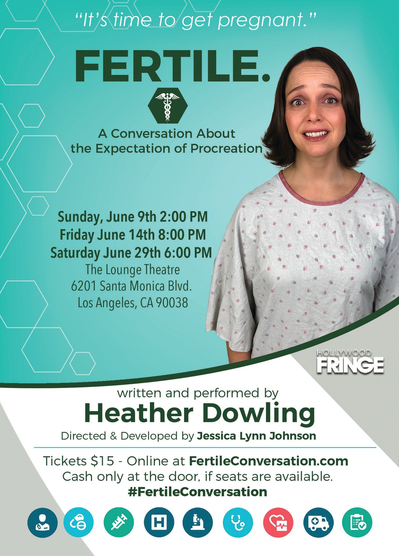 Fringe Vet Heather Dowling Returns with FERTILE Fringe Vet Heather Dowling Returns with FERTILE Image