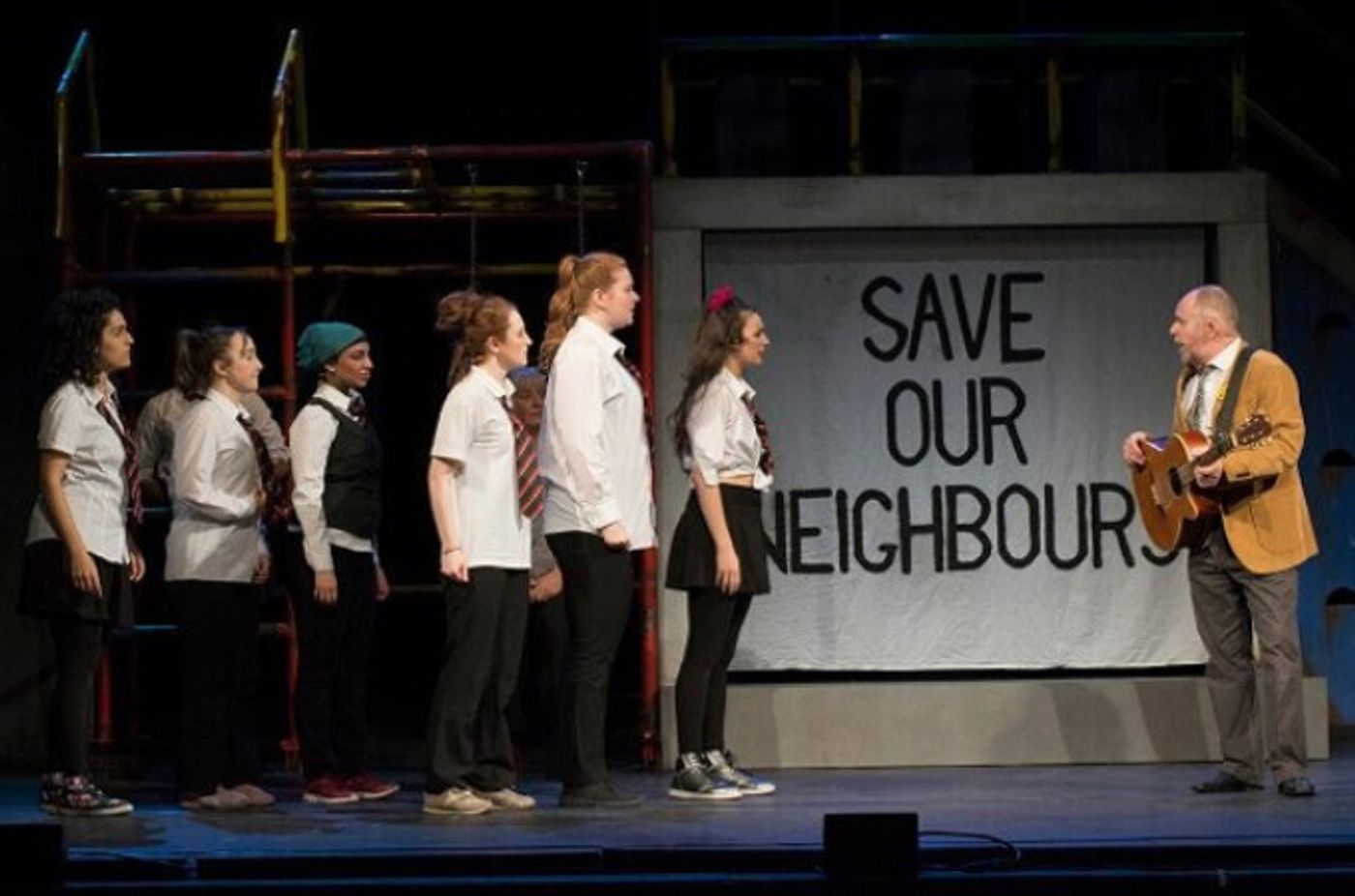 Review: THE GLASGOW GIRLS  at The Abbey Theatre  Image