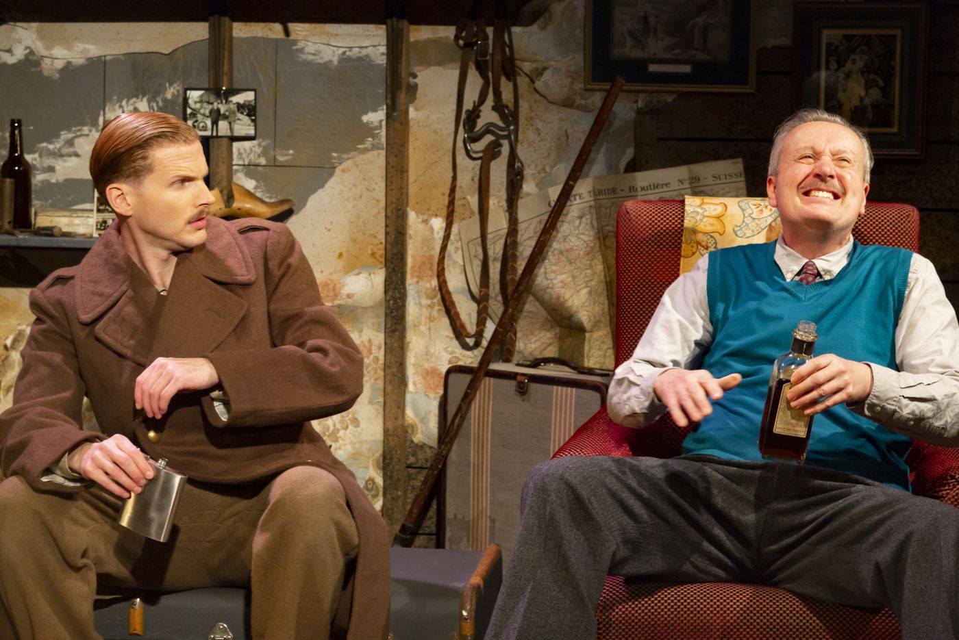 Review: BILLY BISHOP GOES TO WAR, Southwark Playhouse Review: BILLY BISHOP GOES TO WAR, Southwark Playhouse Image