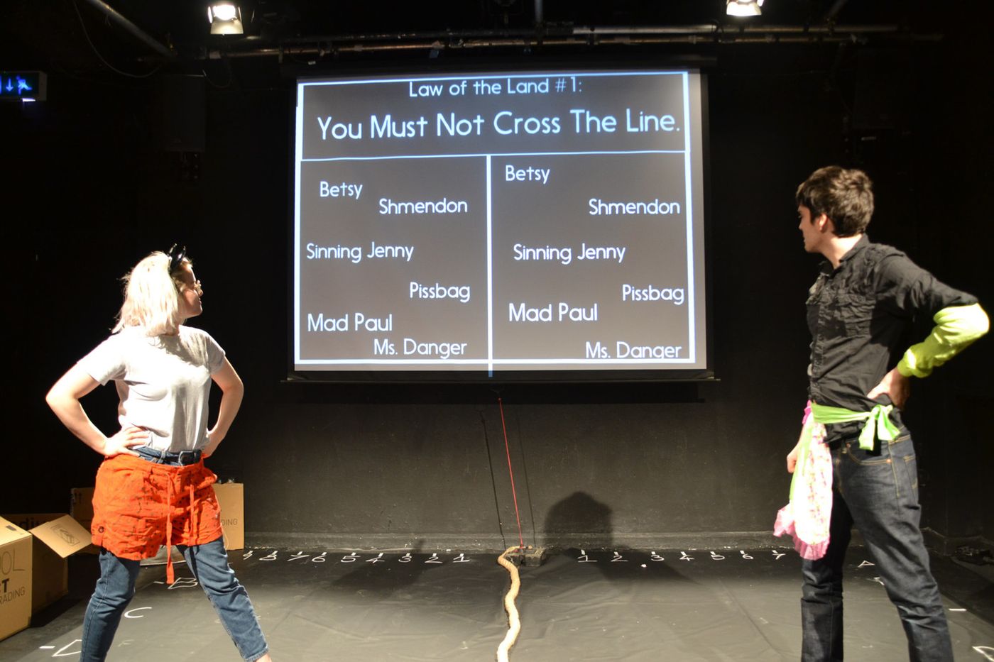 Interview: Anoushka Bonwick And Elliot Hughes Talk DRAWING THE LINE at The Albany Interview: Anoushka Bonwick And Elliot Hughes Talk DRAWING THE LINE at The Albany Image