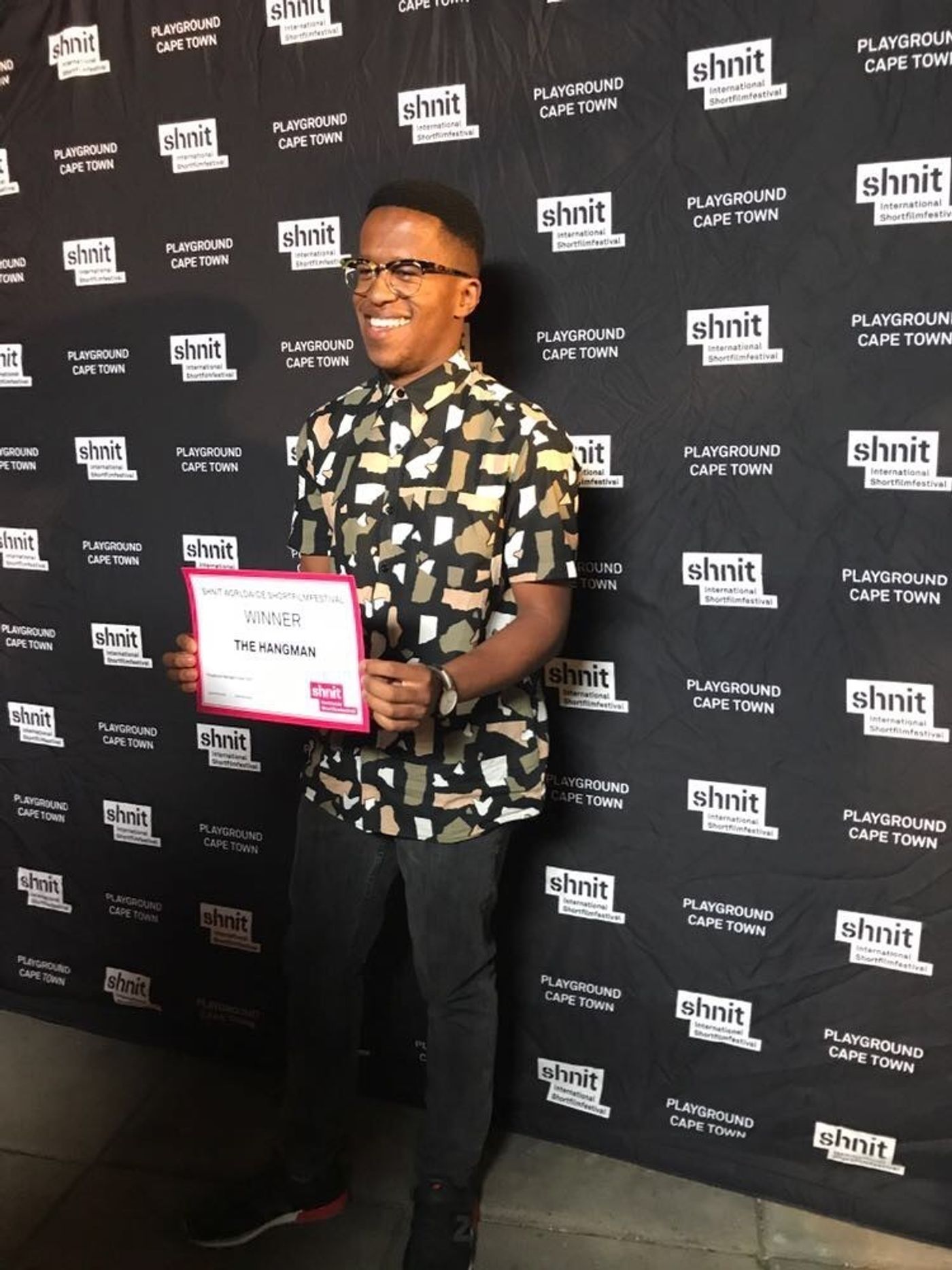 SA Filmmaker Zwelethu Radebe wins shnit Worldwide Shortfilmfestival's Made in South Africa Award for THE HANGMAN Image