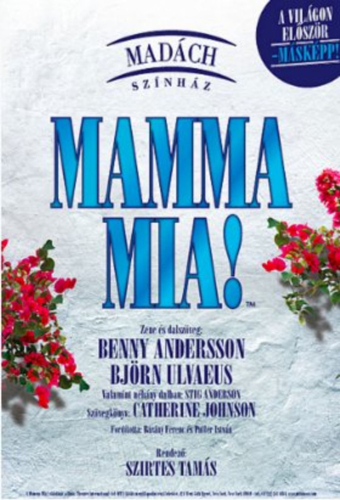 MAMMA MIA! playing at Madách Színház Through February!  Image