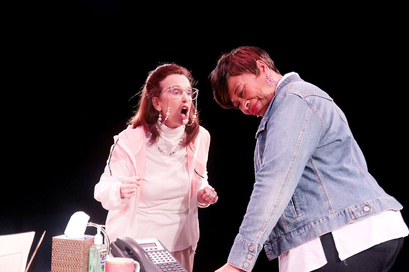 Review: THE SECRETARY Shoots Off at Main Street Theater  Image