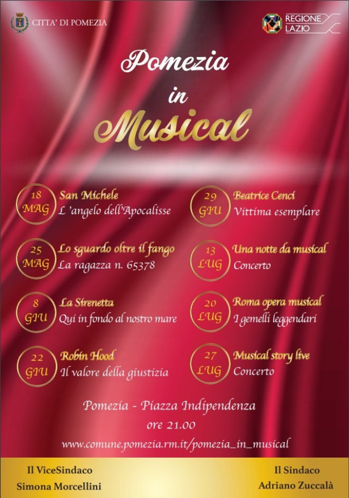 L'arte in piazza con il POMEZIA IN MUSICAL L'arte in piazza con il POMEZIA IN MUSICAL Image