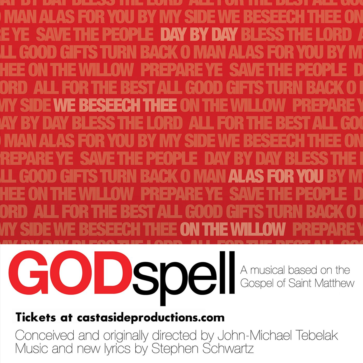 Cast Aside Productions Presents GODSPELL In Portland  Image