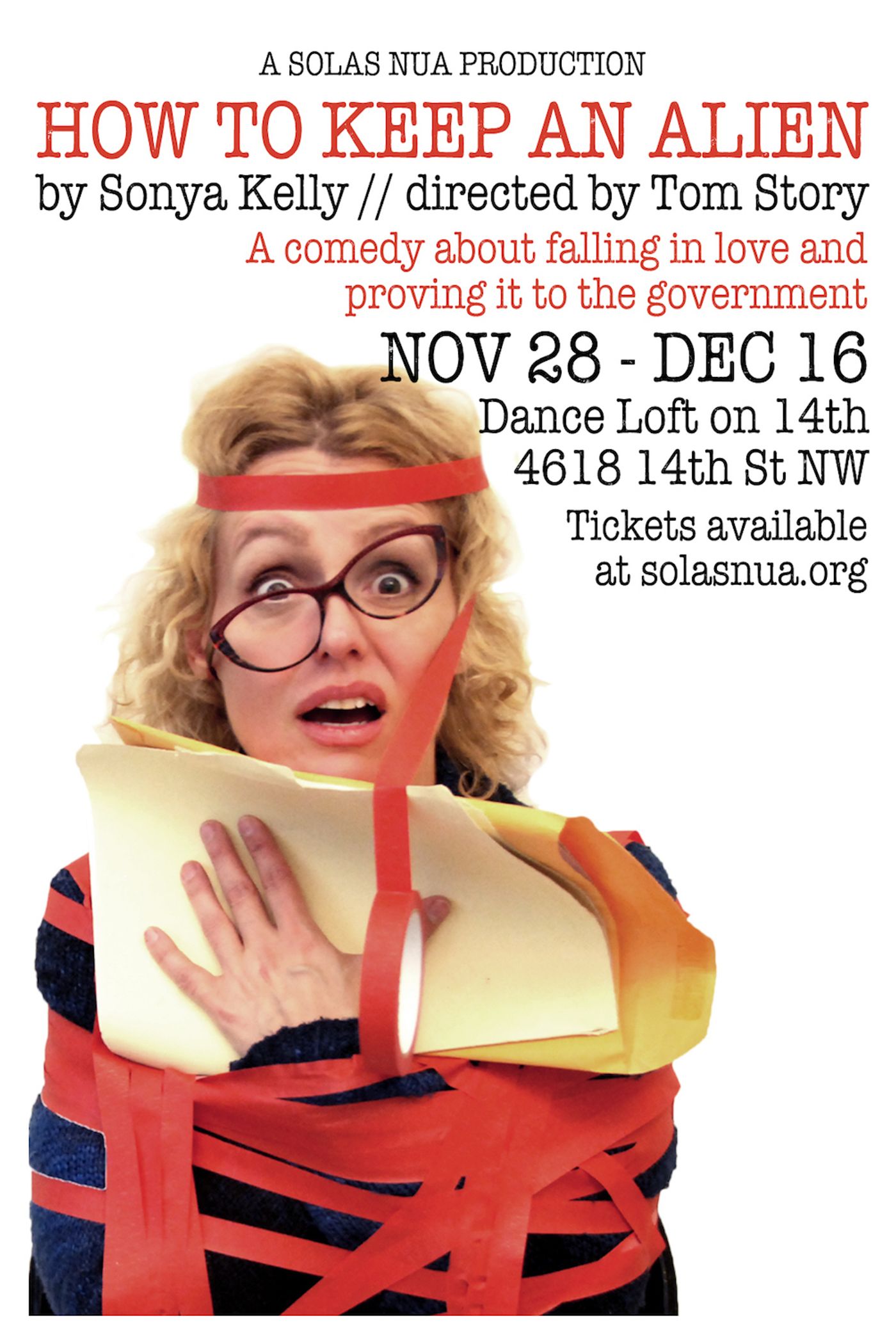 Feature: HOW TO KEEP AN ALIEN at Solas Nua  Image