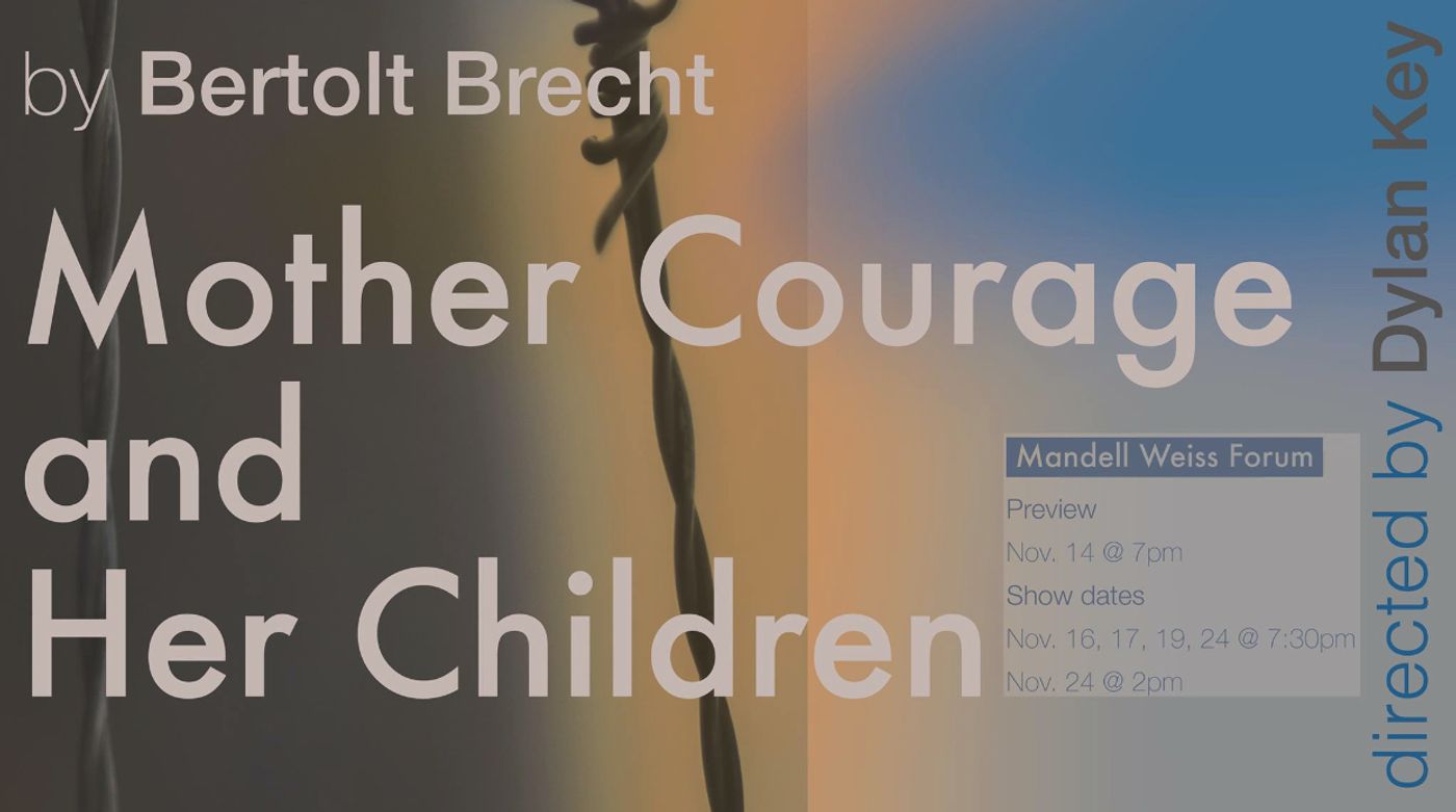 UC San Diego Department Of Theatre And Dance Presents MOTHER COURAGE AND HER CHILDREN  Image