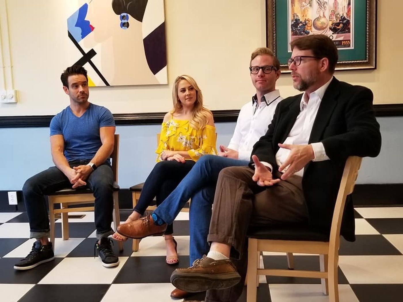 Interview: Temple Theatre's Cast and Director of GHOST Talk Love, Character Relationships, and the Challenges of Bringing a Beloved Movie to the Stage  Image