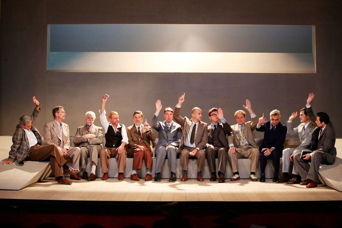 12 ANGRY MEN Playing at Theatre Princesse Grace 2/7/19  Image