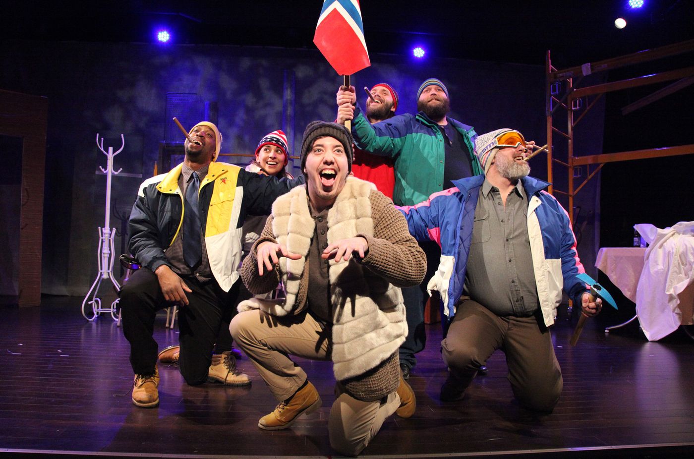 Review: THE CONQUEST OF THE SOUTH POLE at Snowlion Repertory Company  Image