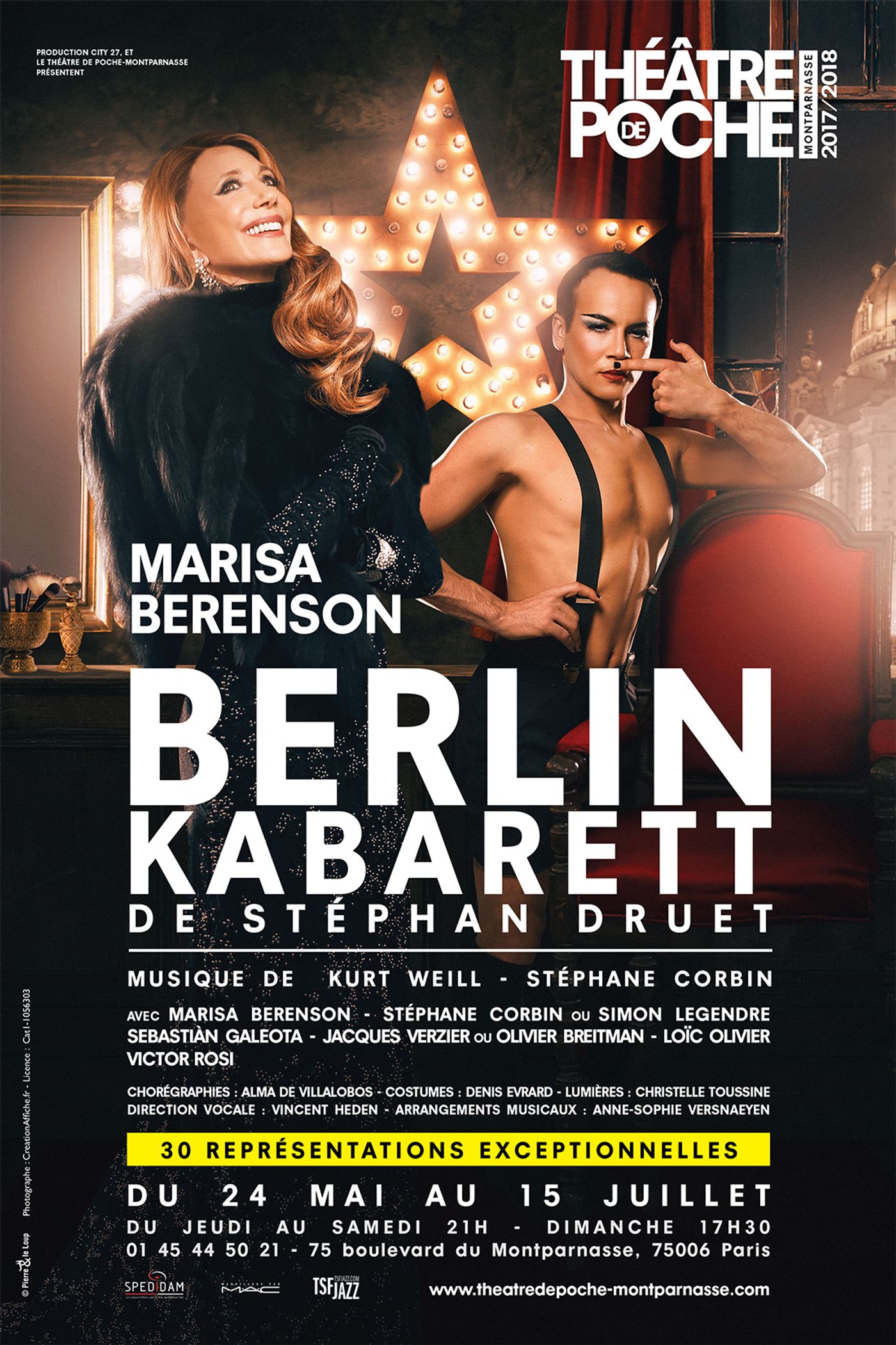 Review: CABARET / KABARETT at Théâtre De Poche  Image