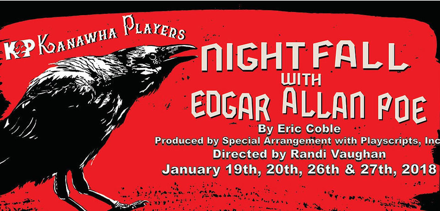 Feature: NIGHTFALL WITH EDGAR ALLAN POE Presented by the Kanawha Players at the LABELLE THEATER  Image